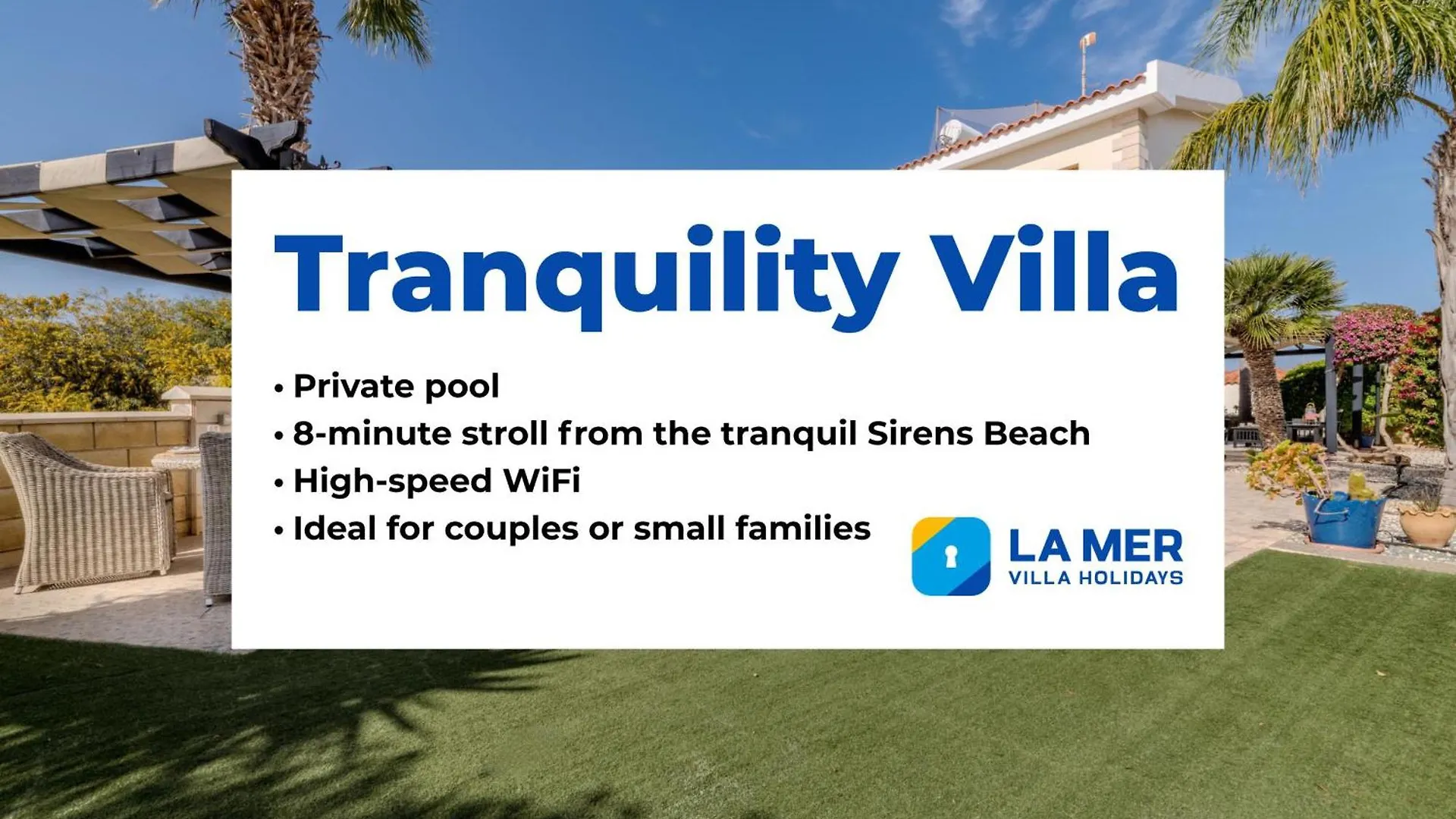 Tranquility Villa Ayia Napa Chipre